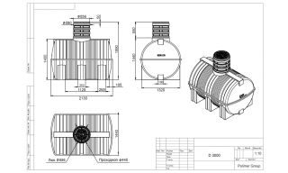 Polimer Group ЕП D 3000 литров - фото 3