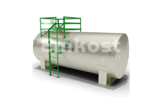 ГРИНЛОС Емкость стальная 75 м3 горизонтальная наземная - фото 1