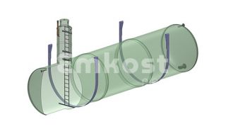 ЕМКОСТЬ HELYX ЕГЦ 3-1100 - фото 2
