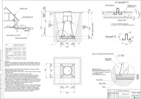 Схема монтажа Гринлос Аэро Лайт 7 Лонг