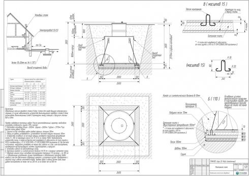 Схема монтажа ГРИНЛОС Аэро 20 Миди