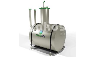 ГРИНЛОС Емкость стальная 5 м3 горизонтальная подземная - фото 1