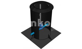 Водопроводный колодец TERA D1000 H1000 - фото 1