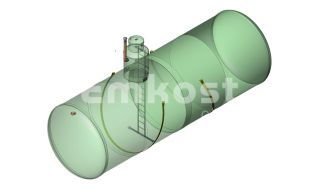 ЕМКОСТЬ HELYX ЕГЦ 3-1100 - фото 1