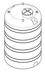 Евролос ВЦЕ 5000 вертикальная цилиндрическая