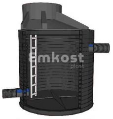 Дренажный безлотковый колодец  FD