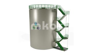 ГРИНЛОС Емкость стальная 200 м3 вертикальная наземная - фото 1