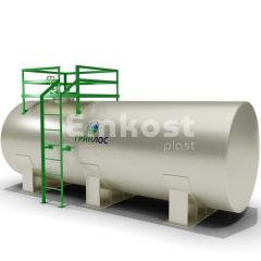 ГРИНЛОС Емкость стальная 100 м3 горизонтальная наземная
