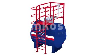 Резервуар горизонтальный стальной Стилар РГС 5 - фото 1