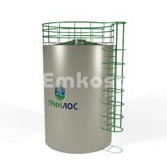 ГРИНЛОС Емкость стальная 3 м3 вертикальная наземная