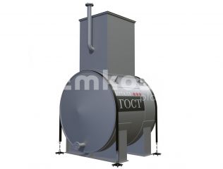 Резервуар горизонтальный стальной двустенный ГОСТ-металл РГСД-3
